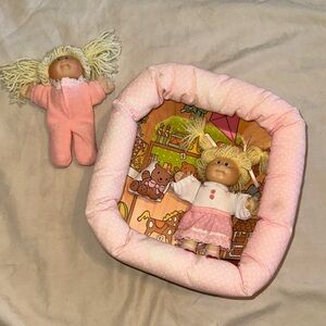 Cabbage Patch Kids *Vintage* 1980's Mini Pin Up Doll Set